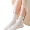 Product_Anti-Slip Cotton Ribbed Cuff Short Socks_variant_White_03