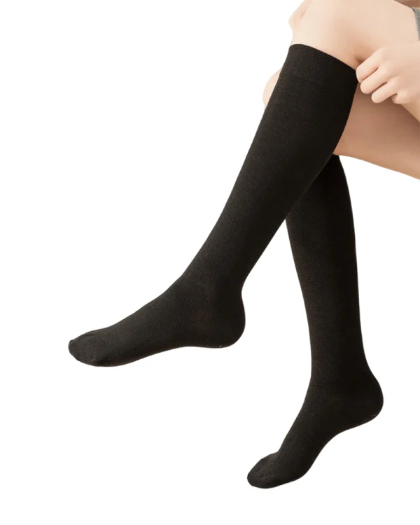 Product_Anti-odor Cotton Thermal Regulation Calf Sock_variant_Black_02