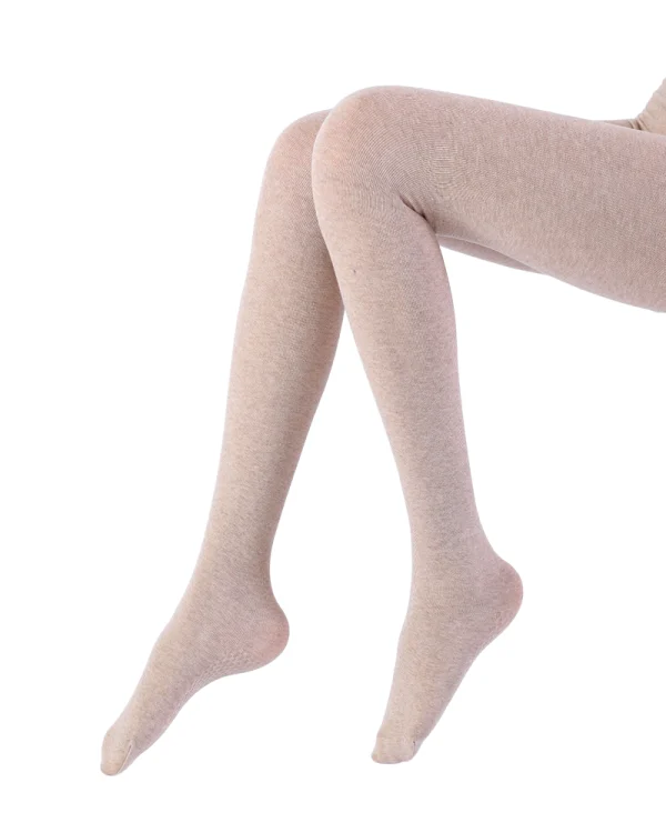 Product_Soft Touch Cotton High-Waist Tights_variant_Oatmeal_02